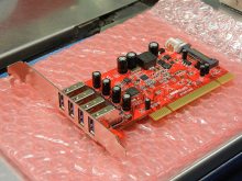 PCI接続のUSB3.0増設カードがProject Mから発売に！ 4ポート搭載、ロープロファイルも対応