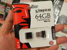 マイクロレシーバーサイズの大容量USBメモリーがKingstonから発売に！